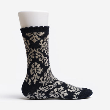 Wool Wear Scandi Scroll Sock